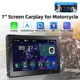thumbnail image 1 of 7 Inch Portable Motorcycle GPS Navigation Waterproof Carplay Screen Display Wireless Android Auto Mo, 1 of 5