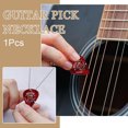 thumbnail image 4 of Collares con colgante de púas impresas, collar con púa de guitarra, regalo impreso para amantes de la música, collar con púa de guitarra, el mejor de su clase, 4 of 5