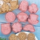 thumbnail image 2 of WORGEOUS 8pcs tréboles moldes de galletas en forma de moldes de galletas moldes para hornear accesorio para hornear, 2 of 8