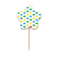 thumbnail image 1 of Rain Umbrella Weather Cloud Toothpick Flags Star Lable Cupcake Picks, 1 of 3