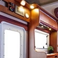 thumbnail image 4 of Facon 12V LED RV Dome Light with USB Charger, High Speed Charging 5V 2.4A, 12V DC Interior Light with On&Off Switch for RV Camper Caravan Trailer Boat, 4 of 8