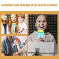 thumbnail image 3 of Raindrops 3 Pcs Kids Microphones For Singing Plastic With Echo Effect Music Party Props, 3 of 8