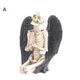 thumbnail image 1 of Clearance! Skull Decorations, Halloween Decorations, Black Winged Skulls, Suitable White, 1 of 8