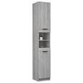 thumbnail image 2 of vidaXL Cabinet Bathroom Vanity Storage Cabinet with Drawers Engineered Wood, 2 of 38