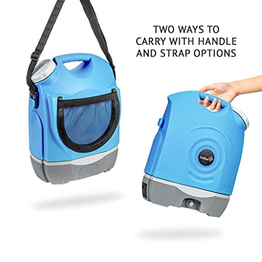 IVATION Portable Electric Pressure Washer with Water Tank & Rechargeable Battery