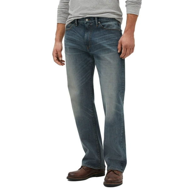 Jeans GAP Hombre Corte Relajado Azul Medio 91 cm de Ancho x 76 cm de Largo