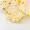 thumbnail image 7 of HWJAD Baby Girl 1st Birthday Clothes One Year Old Tulle Romper Dress Sleeveless Cake Smash Outfits 9-12 Months, 7 of 7