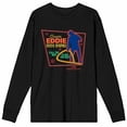 thumbnail image 2 of Christmas Vacation Cousin Eddie Deluxe Drainage Men's Black Long Sleeve Shirt-M, 2 of 3