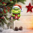 thumbnail image 4 of Adorno Grinch Árbol de Navidad Creative Craft Collection de 8 cm para interior (39), 4 of 6