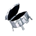 thumbnail image 1 of KAKOWELY Jewelry Box Metal Case Durable Storage for Rings Earrings Necklaces, 1 of 8