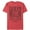 Red Heather, variant on Men's Star Wars Feel Force Graphic Tee Athletic Heather Small