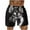 Black#01, variant on 3D Animal Pattern Print Swim Trunks for Men Big and Tall Regular Fit Casual Drawstring Elastic Wasit Beach Bathing Suit Board Shorts with Pockets Black#03 L