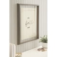 thumbnail image 2 of Kate and Laurel Framed Glass Dry Erase Art Vintage Notes Whiteboard for Wall  by The Creative Bunch Studio, 18 x 24, Blake Greywash Frame, Modern,  Dry Erase Art For Wall Decor, 2 of 8