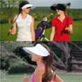thumbnail image 7 of FL 2PCS Wide Brim Sun Visor Hat Women Large UV Protective Golf Beach Cap, 7 of 7