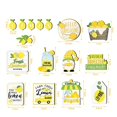 thumbnail image 4 of Ongmies Room Decor Clearance Gifts Summer Lemon Tiered Tray Decor Set Farmhouse Summer Wood Sign Rustic Beach Tiered Tray Decorations for Home Kitchen Table Shelf Lemon Yellow, 4 of 9