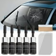 thumbnail image 5 of Windshield Repair Kit 5x15ml Resin Syringe Set with Curing Strips & Blade for Chips Cracks Glass Restoration Automotive DIY Fix Tool, 5 of 8
