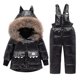 thumbnail image 1 of Parka y monos con capucha para niños, chaqueta cálida de invierno para niños y niñas, chaqueta de dinosaurio para bebé, traje de nieve, 1 of 5
