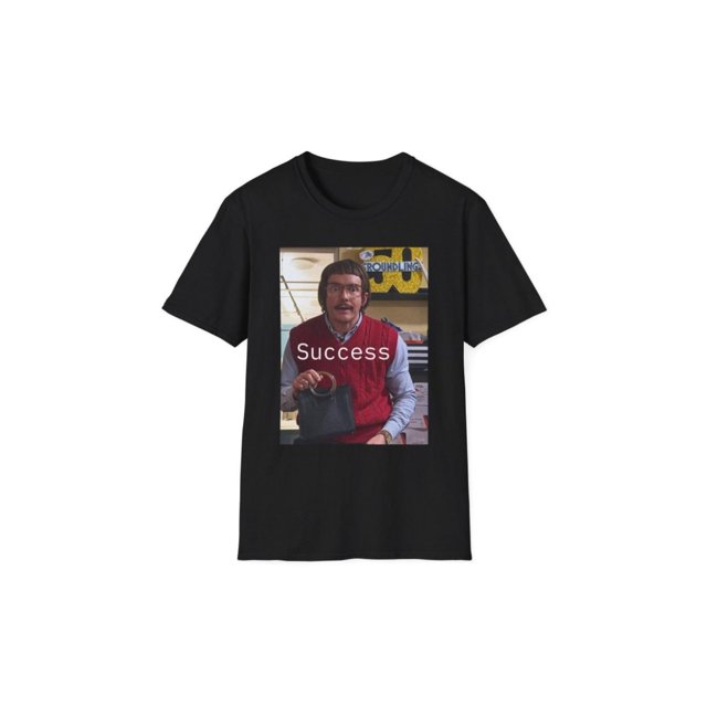 Chit Success Black Purse in Here unisex Softstyle T-Shirt - Motivational Gift, Funny Tee, Casual Wear, inspirational Quote, unique Design