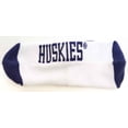 thumbnail image 3 of Washington Huskies White Quarter Sock - Donegal Bay - Unisex - One Size - Quarter, 3 of 3