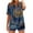 Blue#03, variant on Linen Shirts for Women Casual Short Sleeve Tie Dye Gradient Color Print Button Down V Neck Graphic T-Shirts Trendy Bleached Beach Vacation Tees Tops Blue#01 XXL