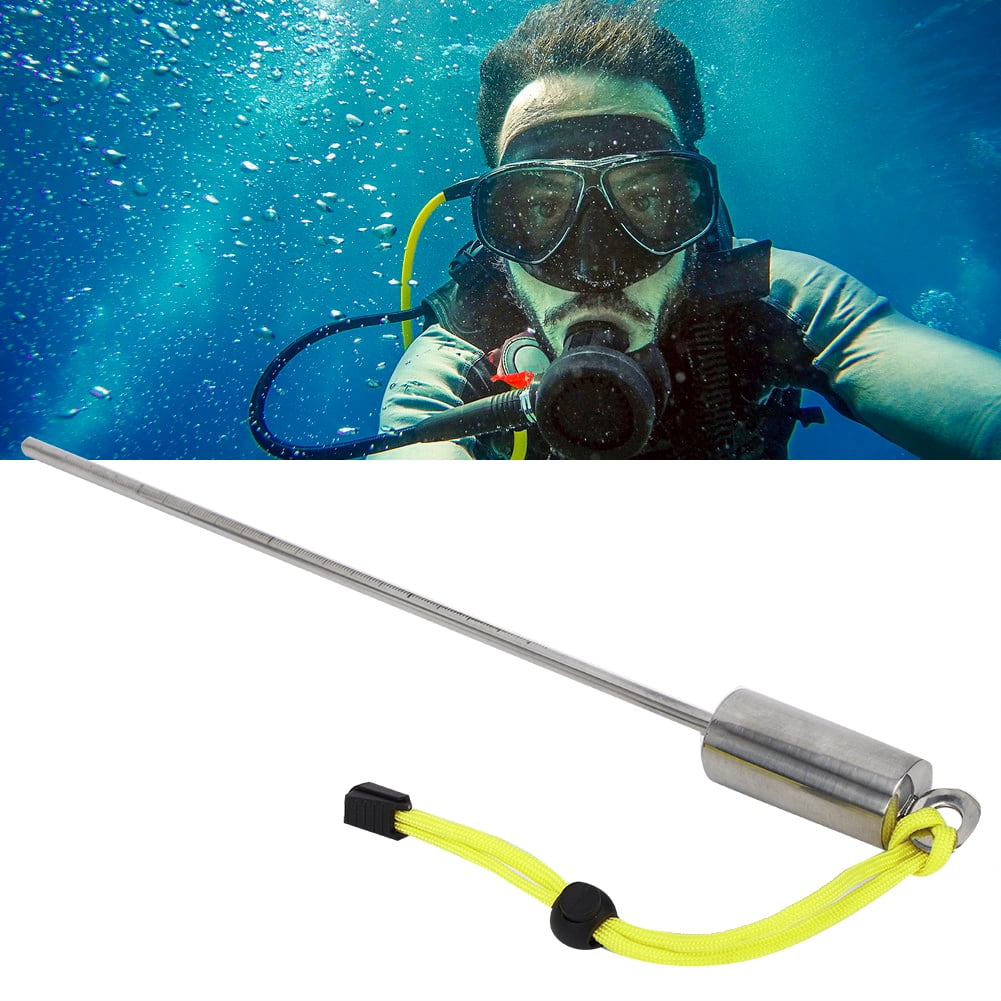KEEPdiving 30cm Diving Lobster Stick Pointer Underwater Shaker Noise Maker White 