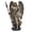 Golden A, variant on KGJQ Warrior Angel Resin Statue, Winged Soldier Figurine with Weapons, Retro Bronze & Matte Grey Black Desktop Decor for Office Living Room Study Gift