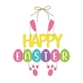 thumbnail image 1 of SDNall Easter Decorations Bunny Sign Hanging Welcome Sign Easter Hanging Door Decorations for Spring Decor Supplies, 1 of 6