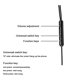 thumbnail image 5 of 3.5mm Auricular Anti-radiación con Cable para Teléfono Móvil Sunnimix Auriculares estéreo de auriculares, 5 of 8