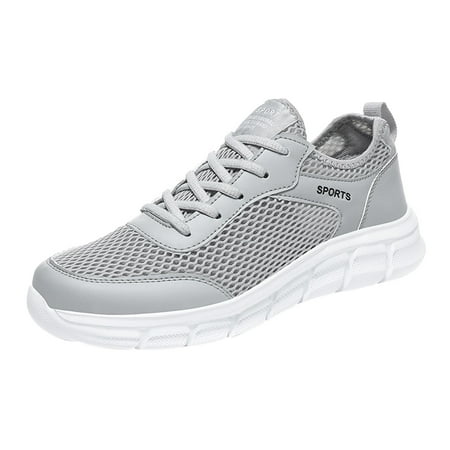 

Fashion Summer Men Breathable Mesh Flat Elastic Casual Shoes