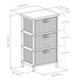 thumbnail image 3 of Winsome 20317 Omaha Storage Rack Black Finish, 3 of 5