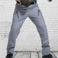 thumbnail image 3 of SDNall Mens Pants Multi Pocket Outdoor Sports Pants Cargo Pants Pants Trousers, 3 of 9
