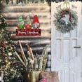 thumbnail image 5 of JingChun Christmas Winter Welcome Door Sign Decor Gnomes Winter Chrismtas Hanging Sign Christmas Wooden Signs Wall Rustic Front Door Yard Farmhouse Home Winter Harvest Decorations, 5 of 5