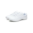thumbnail image 1 of Woobling Unisex Child Anti-Slip Cheerleading Shoe Training White Round Toe Cheer Shoes Breathable Dance Sneakers White 11c, 1 of 9
