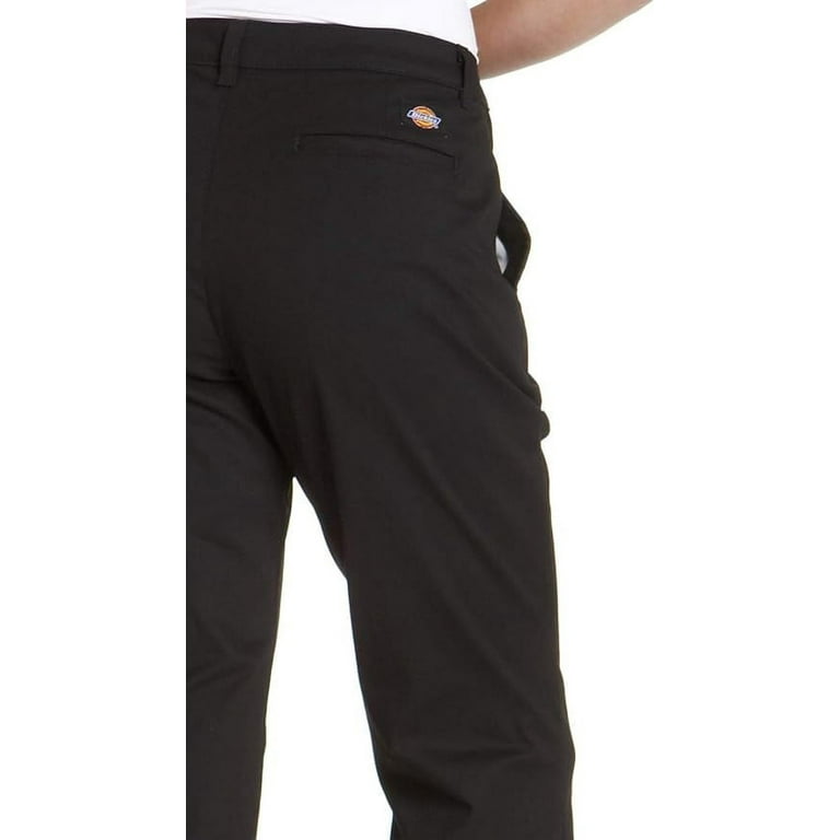 Dickies Women s 18 TALL Flat Front Stretch Cotton Blend Pants Walmart