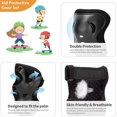 thumbnail image 7 of 6Pcs/set Kids Children Knee Pads Bike Skateboard Skating Cycling Protection V7, 7 of 7