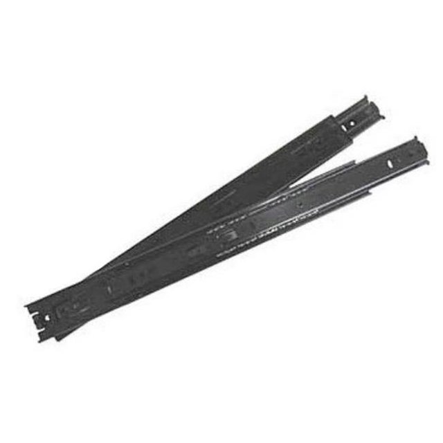 Knape & Vogt 20 In. Full Extension With Overtravel Ball Bearing Slide - Black