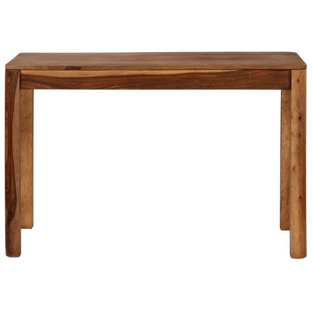 Cusimax Dining Table Solid Sheesham Wood 47 2 X23 6 X29 9 Walmart Com Walmart Com