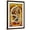 Brown Frame, variant on Art.com Phoenix, Arizona - Day of the Dead Dancing Skeleton Art Print by Lantern Press, Brown Frame Wall Art, 32" x 44"