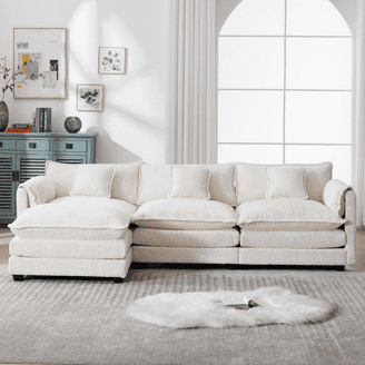 Ktaxon Sectional Sofa L Shaped Couch with Chaise Living Room