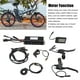 thumbnail image 3 of Kit De Pantalla De Controlador De Bicicleta Eléctrica, 1 A 5 Cables 30A Kit De Controlador De Bicicleta Eléctrica Multifunción Impermeable Para Motores De 1000W, 3 of 7