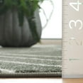 thumbnail image 6 of SAFAVIEH Adirondack Caitriona Geometric Squares Area Rug, Dark Green/Ivory, 3' x 5', 6 of 14