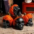 thumbnail image 4 of LAMIRO Skeleton Decor Halloween Decorations Indoor,Skeleton Pumpkin Halloween Decoration,Skeleton Decor for Indoor and Outdoor Tree Door Prank Atmospheredecor Decor,Style2, 4 of 7