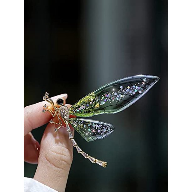 Broches y alfileres para mujer, broches de flor, mariposa, libélula, corazón, copo de nieve, son la mejor opción para mujeres, boda, ramillete, aniversario, joyería, regalo, día de San Valentín, rega