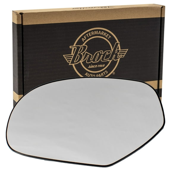 Brock Mirror Glass with Base for 2007-2013 Silverado 1500 Left 15951106 2007-2014 Silverado 2500