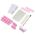 thumbnail image 5 of Scnwvu French Tip Press on Nails Medium Almond Fake Nails Full Cover Glue on Nails for Women Nails Manicure Decoration,Includes 24 Nails and 20 Manicure Tools, 5 of 6