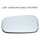 thumbnail image 3 of Cristal de Retrovisor Exterior Izquierdo Cristal de Retrovisor para Renault: MEGANE, 3 of 6
