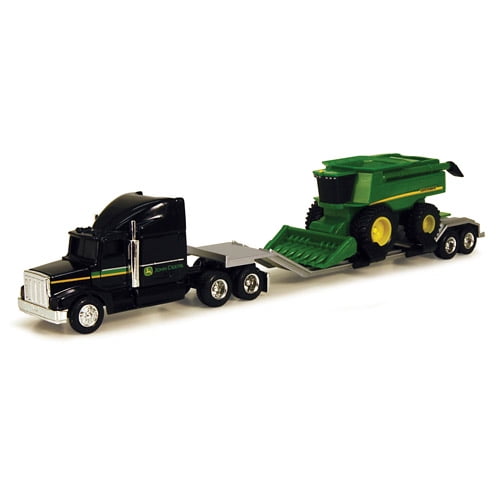 john deere hauler semi and tractor