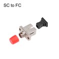 thumbnail image 2 of Adaptador de conector de fibra óptica tipo Flange SC a FC, 2 piezas (DD), 2 of 5