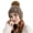 Khaki, variant on Winter Daily Hat - Thermal Polar Fleece Ski Stocking Cap Women's Winter Fleece Ear Warmers Knitted Hat Cold Weather Thermal Head Cap