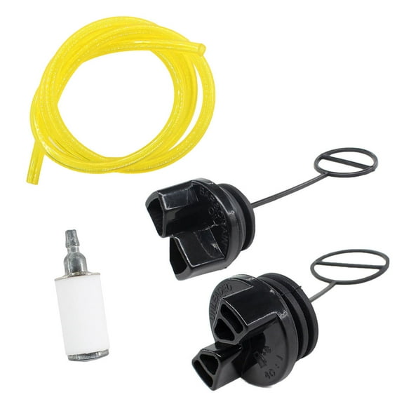 Gas Oil Fuel Cap Set For Poulan Craftman Chainsaw 577858501 580940901 530057236 Fuel Line Filter Spark Plug